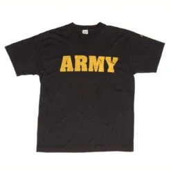 VINTAGE US ARMY FOOTBALL TEE SHIRT 1990S SIZE MEDIUM MADE IN USA(Vintage Us Army Football Tee Shirt 1990s Size Medium Made In Usa) -Rare Gear USA Shop DSC 6793