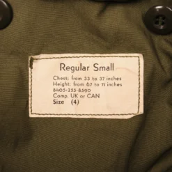 VINTAGE US ARMY M-1951 M51 FIELD JACKET 1962 VIETNAM WAR SIZE SMALL REGULAR(Vintage Us Army M 1951 M51 Field Jacket 1966 Vietnam War Size Small Regular) -Rare Gear USA Shop DSC 6874 1