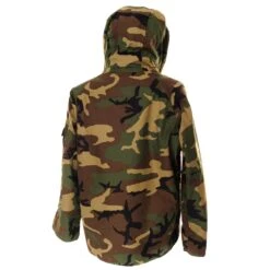 VINTAGE US ARMY GORETEX WOODLAND CAMO ECWCS PARKA 2002 SIZE LARGE SHORT(Vintage Us Army Goretex Woodland Camo Ecwcs Parka 2002 Size Large Short) -Rare Gear USA Shop DSC 6904 1