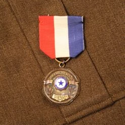 VINTAGE US ARMY WOOL FIELD JACKET WW2 ERA SIZE 34S WITH PATCHES, INSIGNIAS AND RIBBONS(Vintage Us Army Wool Field Jacket Size 34s With Patches Insignias And Ribbons) 24 VINTAGE US ARMY WOOL FIELD JACKET WW2 ERA SIZE 34S WITH PATCHES, INSIGNIAS AND RIBBONS(Vintage Us Army Wool Field Jacket Size 34s With Patches Insignias And Ribbons) -Rare Gear USA Shop DSC 6923 1