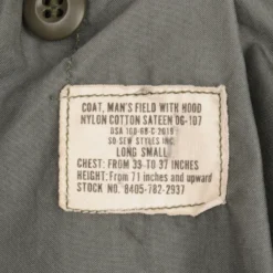 VINTAGE US ARMY M-1965 M65 1968 VIETNAM WAR FIELD JACKET SIZE SMALL LONG(Vintage Us Army M 1965 M65 1968 Vietnam War Field Jacket Size Small Long) -Rare Gear USA Shop DSC 6984 a7cf7831 948f 4c7f 9a28 eb44bb4f108a