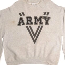 VINTAGE US ARMY SWEATSHIRT SIZE XL MADE IN USA(Vintage Us Army Sweatshirt Size Xl Made In Usa)