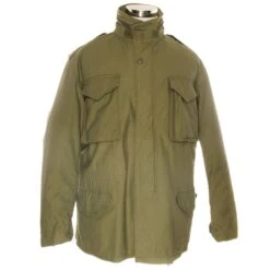 VINTAGE US ARMY M-1965 M65 FIELD JACKET WITH LINER 1991 SIZE LARGE REGULAR DEADSTOCK(Vintage Us Army M 1965 M65 Field Jacket 1991 Size Large Regular)