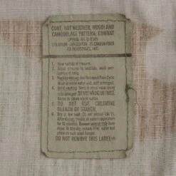 VINTAGE US ARMY WOODLAND CAMO COMBAT JACKET PATCH SPECIAL FORCES 1996 LARGE(Vintage Us Army Woodland Camo Combat Jacket Patch 1996 Size Large Regular) -Rare Gear USA Shop DSC 7052