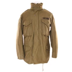 VINTAGE US ARMY M-1965 M65 FIELD JACKET 1980 SIZE MEDIUM LONG(Vintage Us Army M 1965 M65 Field Jacket 1980 Size Medium Long)