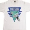 VINTAGE USMC TOP GUN FIGHTERTOWN USA TEE SHIRT 1988 SIZE MEDIUM MADE IN USA(Vintage Usmc Top Gun Fightertown Usa Tee Shirt 1988 Size Medium Made In Usa)