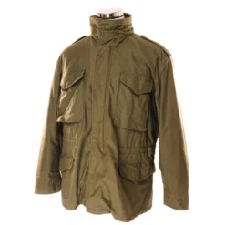 VINTAGE US ARMY M-1965 M65 FIELD JACKET SIZE LARGE REGULAR WITH LINER(Vintage Us Army M 1965 M65 Field Jacket Size Large)