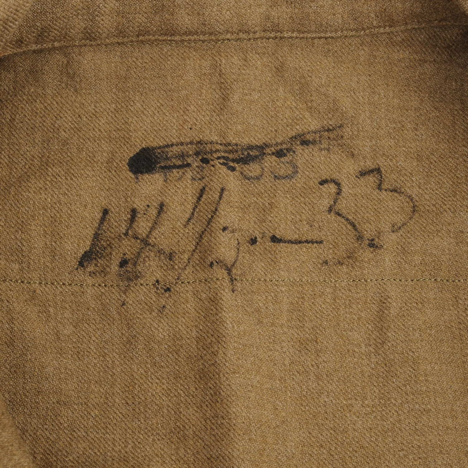 VINTAGE US ARMY M-37 M37 WOOL SHIRT 1942 WW2 PATCH SIZE 14 1/2 X 33(Vintage Us Army M 37 M37 Wool Shirt 1942 Ww2 Patch Size 14 1 2 X 33) 5 VINTAGE US ARMY M-37 M37 WOOL SHIRT 1942 WW2 PATCH SIZE 14 1/2 X 33(Vintage Us Army M 37 M37 Wool Shirt 1942 Ww2 Patch Size 14 1 2 X 33) - Image 5