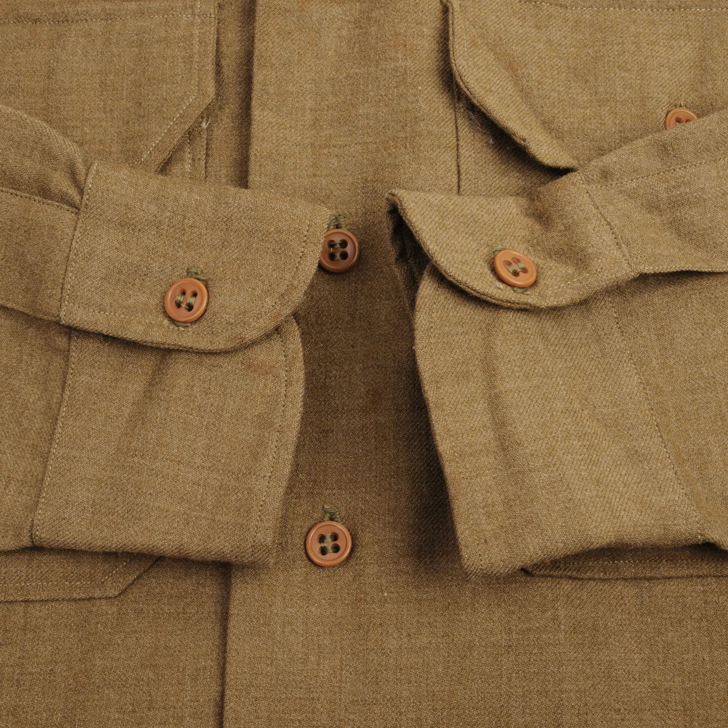 VINTAGE US ARMY M-37 M37 WOOL SHIRT 1942 WW2 PATCH SIZE 14 1/2 X 33(Vintage Us Army M 37 M37 Wool Shirt 1942 Ww2 Patch Size 14 1 2 X 33) 7 VINTAGE US ARMY M-37 M37 WOOL SHIRT 1942 WW2 PATCH SIZE 14 1/2 X 33(Vintage Us Army M 37 M37 Wool Shirt 1942 Ww2 Patch Size 14 1 2 X 33) - Image 7