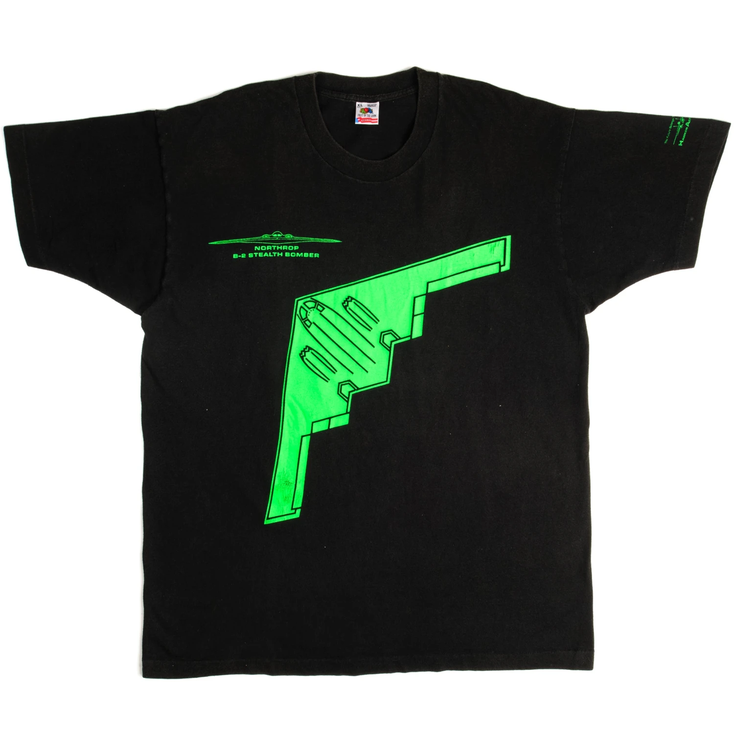 VINTAGE USAF NORTHROP B-2 STEALTH BOMBER TEE SHIRT SIZE XL MADE IN USA(Vintage Usaf Northrop B 2 Stealth Bomber Tee Shirt Size Xl Made In Usa) 2 VINTAGE USAF NORTHROP B-2 STEALTH BOMBER TEE SHIRT SIZE XL MADE IN USA(Vintage Usaf Northrop B 2 Stealth Bomber Tee Shirt Size Xl Made In Usa) - Image 2