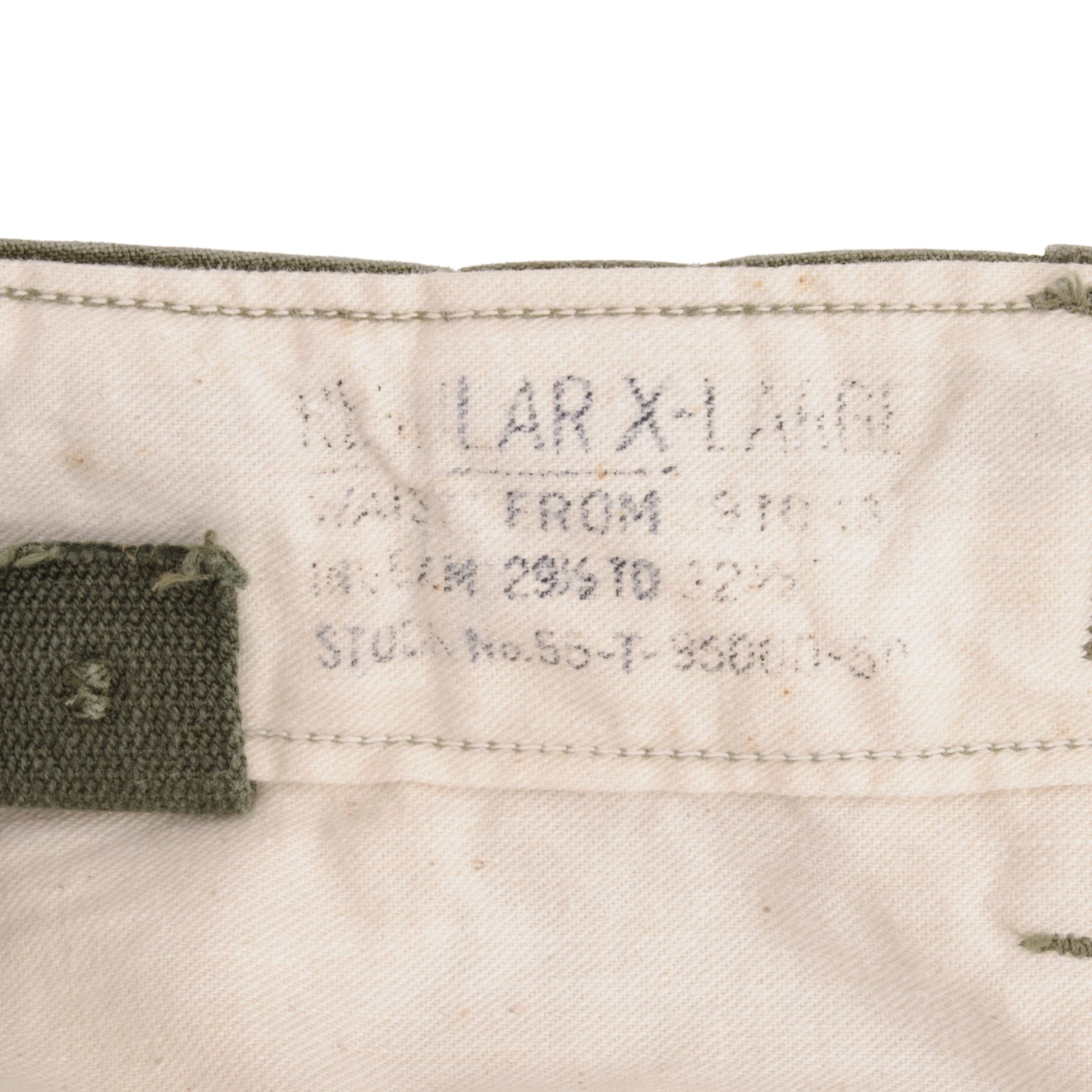 VINTAGE US ARMY FIELD TROUSERS PANTS M51 1952 KOREAN WAR SIZE XL REGULAR W42 L28(Vintage Us Army Field Trousers Pants M51 1952 Korean War Size Xl Regular) 4 VINTAGE US ARMY FIELD TROUSERS PANTS M51 1952 KOREAN WAR SIZE XL REGULAR W42 L28(Vintage Us Army Field Trousers Pants M51 1952 Korean War Size Xl Regular) - Image 4