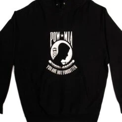 VINTAGE POW MIA HOODIE SWEATSHIRT SIZE 2XL(Vintage Pow Mia Hoodie Sweatshirt Size 2xl)