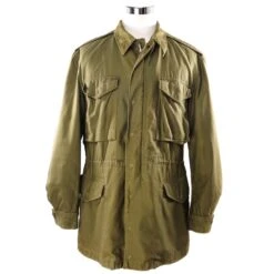 VINTAGE US ARMY M-1951 M51 FIELD JACKET 1957 EARLY VIETNAM WAR SIZE MEDIUM LONG(Vintage Us Army M 1951 M51 Field Jacket 1957 Early Vietnam War Size Medium Long)