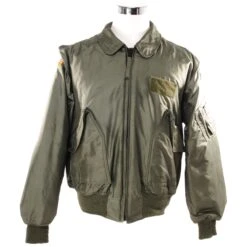 VINTAGE US AIR FORCE CWU 45/P 45P WINTER FLIGHT JACKET 2003 SIZE XL WITH PATCHES(Vintage Us Air Force Cwu 45 P 45p Winter Flight Jacket 2003 Size Xl With Patches)