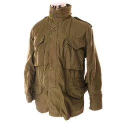 VINTAGE US ARMY M-1965 M65 FIELD JACKET 1982 SIZE MEDIUM REGULAR STENCILED(Vintage Us Army M 1965 M65 Field Jacket 1982 Size Medium Regular 2)