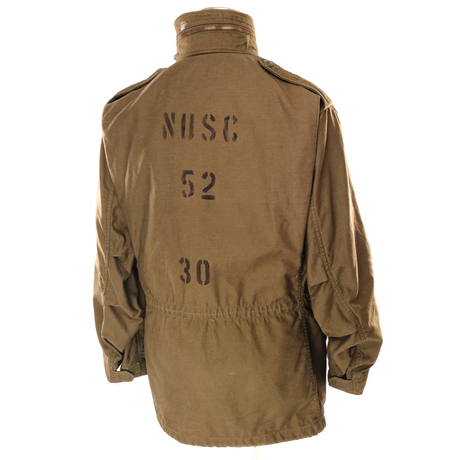 VINTAGE US ARMY M-1965 M65 FIELD JACKET 1982 SIZE MEDIUM REGULAR STENCILED(Vintage Us Army M 1965 M65 Field Jacket 1982 Size Medium Regular 2) 2 VINTAGE US ARMY M-1965 M65 FIELD JACKET 1982 SIZE MEDIUM REGULAR STENCILED(Vintage Us Army M 1965 M65 Field Jacket 1982 Size Medium Regular 2) - Image 2