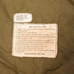 VINTAGE US ARMY M-1965 M65 FIELD JACKET 1966 VIETNAM WAR SIZE LARGE REGULAR(Vintage Us Army M 1965 M65 Field Jacket 1966 Vietnam War Size Large Regular) -Rare Gear USA Shop DSC 7415 1