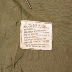 VINTAGE USAF M-1965 M65 FIELD JACKET 1970 VIETNAM WAR SIZE LARGE LONG PATCHED(Vintage Usaf Us Air Force M 1965 M65 Field Jacket 1970s Vietnam War Tech Sergeant Military Airlift Command Patch Size Large Long) -Rare Gear USA Shop DSC 7432 1