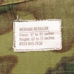 VINTAGE US ARMY TROPICAL COMBAT JACKET 5TH PATTERN ERDL 1969 VIETNAM WAR SIZE MEDIUM REGULAR(Vintage Us Army Tropical Combat Jacket 5th Pattern Erdl 1969 Vietnam War Size Medium Regular) -Rare Gear USA Shop DSC 7478 1