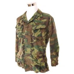 VINTAGE US ARMY TROPICAL COMBAT JACKET 5TH PATTERN ERDL 1969 VIETNAM WAR SIZE MEDIUM REGULAR(Vintage Us Army Tropical Combat Jacket 5th Pattern Erdl 1969 Vietnam War Size Medium Regular)