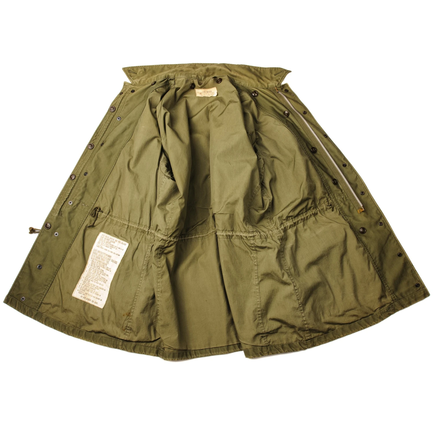 VINTAGE US ARMY M-1951 M51 FIELD JACKET 1957 EARLY VIETNAM WAR SIZE MEDIUM LONG(Vintage Us Army M 1951 M51 Field Jacket 1957 Early Vietnam War Size Medium Long) 3 VINTAGE US ARMY M-1951 M51 FIELD JACKET 1957 EARLY VIETNAM WAR SIZE MEDIUM LONG(Vintage Us Army M 1951 M51 Field Jacket 1957 Early Vietnam War Size Medium Long) - Image 3