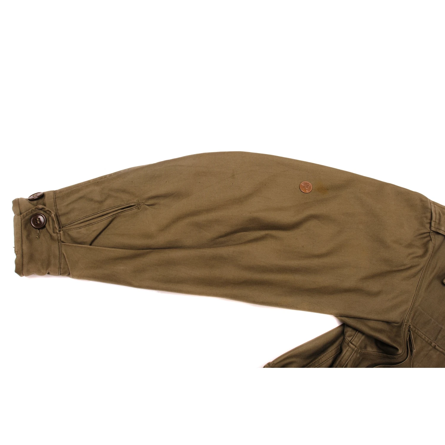 VINTAGE US ARMY M-1943 M43 FIELD JACKET WW2 ERA SIZE 32R(Vintage Us Army M 1943 M43 Field Jacket Ww2 Era Size 32r) 6 VINTAGE US ARMY M-1943 M43 FIELD JACKET WW2 ERA SIZE 32R(Vintage Us Army M 1943 M43 Field Jacket Ww2 Era Size 32r) - Image 6