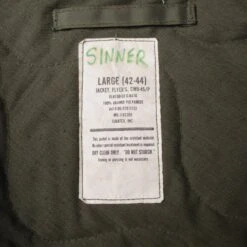 VINTAGE US AIR FORCE CWU 45/P 45P WINTER FLIGHT JACKET 1992 SIZE LARGE(Vintage Us Air Force Cwu 45 P 45p Winter Flight Jacket 1992 Size Large) -Rare Gear USA Shop DSC 7605 1