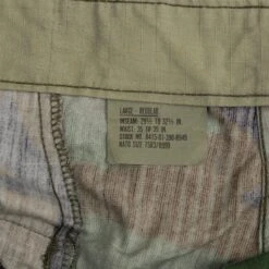 VINTAGE US ARMY RIP STOP WOODLAND CAMO COMBAT TROUSER 1995 LARGE REGULAR(Vintage Us Army Rip Stop Woodland Camo Combat Trouser 1995 Large Regular Nos) -Rare Gear USA Shop DSC 7705