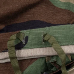 VINTAGE US ARMY RIP STOP WOODLAND CAMO COMBAT TROUSER 2000 MEDIUM SHORT NOS(Vintage Us Army Hot Weather Rip Stop Woodland Camo Combat Trouser 2000 Medium Short Nos) -Rare Gear USA Shop DSC 7733