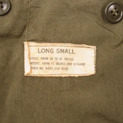 VINTAGE US ARMY M-1951 M51 FIELD JACKET 1959 VIETNAM WAR SIZE SMALL LONG(Vintage Us Army M 1951 M51 Field Jacket 1959 Size Small Long) -Rare Gear USA Shop DSC 7751 1