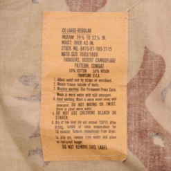 VINTAGE US ARMY COMBAT TROUSERS PANTS CHOCOLATE CHIP CAMO PATTERN SIZE 2XL(Vintage Us Army Combat Trousers Pants Desert Camouflage Pattern 2xl Chocolate Chip) -Rare Gear USA Shop DSC 7796