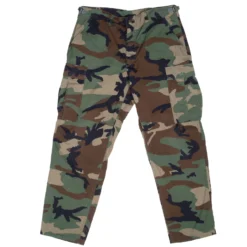 VINTAGE US ARMY WOODLAND CAMO RIP STOP COMBAT TROUSERS PANTS 1995 MEDIUM(Vintage Us Army Woodland Camo Rip Stop Combat Trousers Pants 1995 Medium)