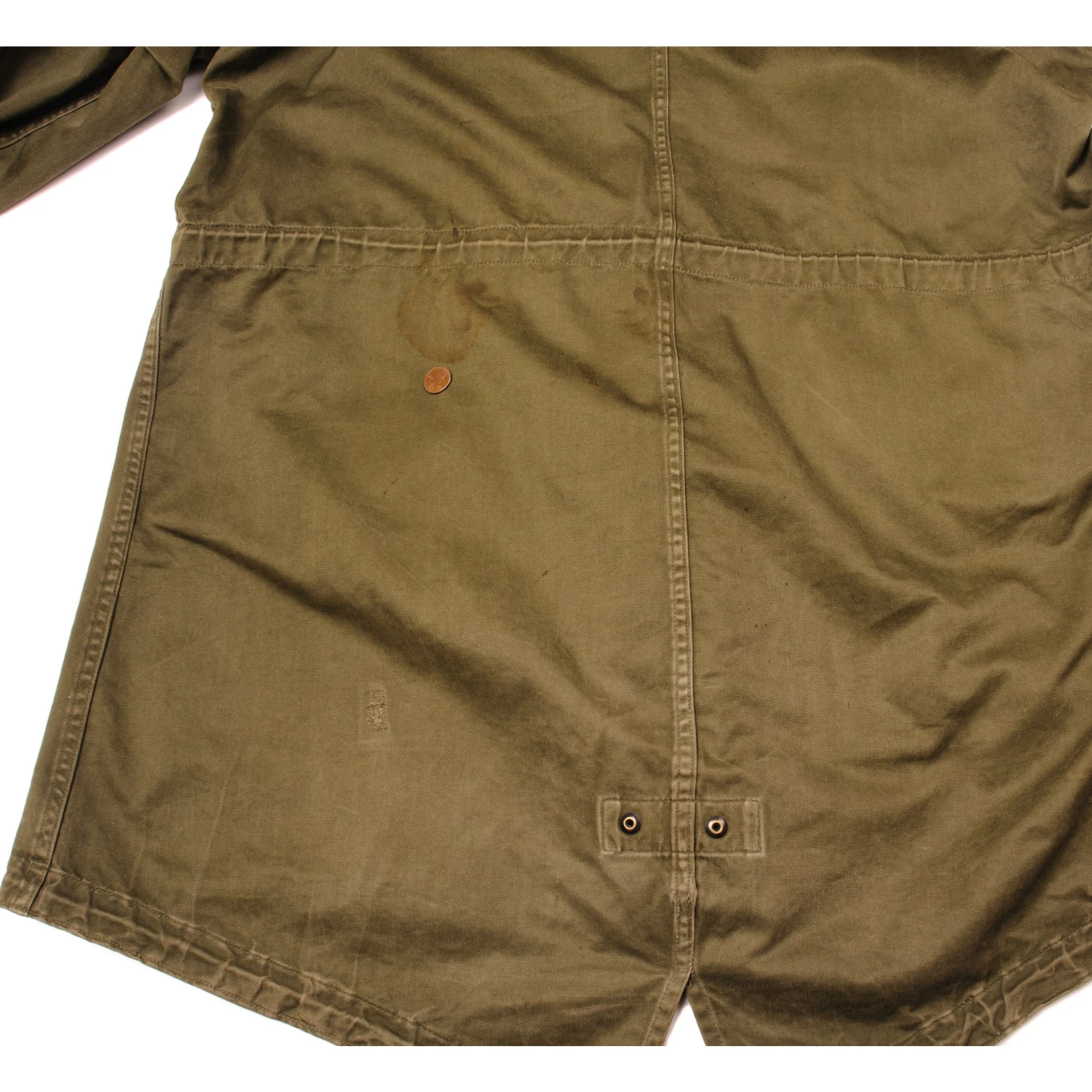 VINTAGE US ARMY M51 FISHTAIL PARKA 1950S COYOTE FUR W LINER SIZE MEDIUM LONG(Vintage Us Army M 1951 M51 Fishtail Parka 1950s Coyote Fur W Liner) 11 VINTAGE US ARMY M51 FISHTAIL PARKA 1950S COYOTE FUR W LINER SIZE MEDIUM LONG(Vintage Us Army M 1951 M51 Fishtail Parka 1950s Coyote Fur W Liner) - Image 11