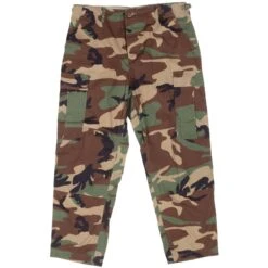 VINTAGE US ARMY RIP STOP WOODLAND CAMO COMBAT TROUSER 1996 LARGE REGULAR(Vintage Us Army Rip Stop Woodland Camo Combat Trouser 1996 Large Regular Nos)