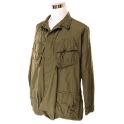 VINTAGE US ARMY TROPICAL COMBAT JACKET 5TH PATTERN 1969 VIETNAM WAR SIZE XL REGULAR(Vintage Us Army Tropical Combat Jacket 5th Pattern 1969 Vietnam War Size Xl Regular 1)