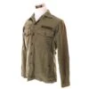 VINTAGE US ARMY UTILITY SHIRT P64 1973 VIETNAM WAR SIZE 15 1/2 X35 PATCHED(Vintage Us Army Utility Shirt P64 1973 Vietnam War Size 15 1 2 X35)