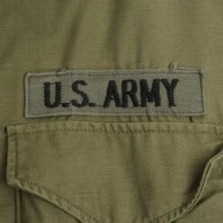 VINTAGE US ARMY M65 1971 VIETNAM WARFIELD JACKET PATCHED SIZE SMALL REG(Vintage Us Army M65 1971 Vietnam War Field Jacket Patched Size Small Regular) -Rare Gear USA Shop DSC 7903