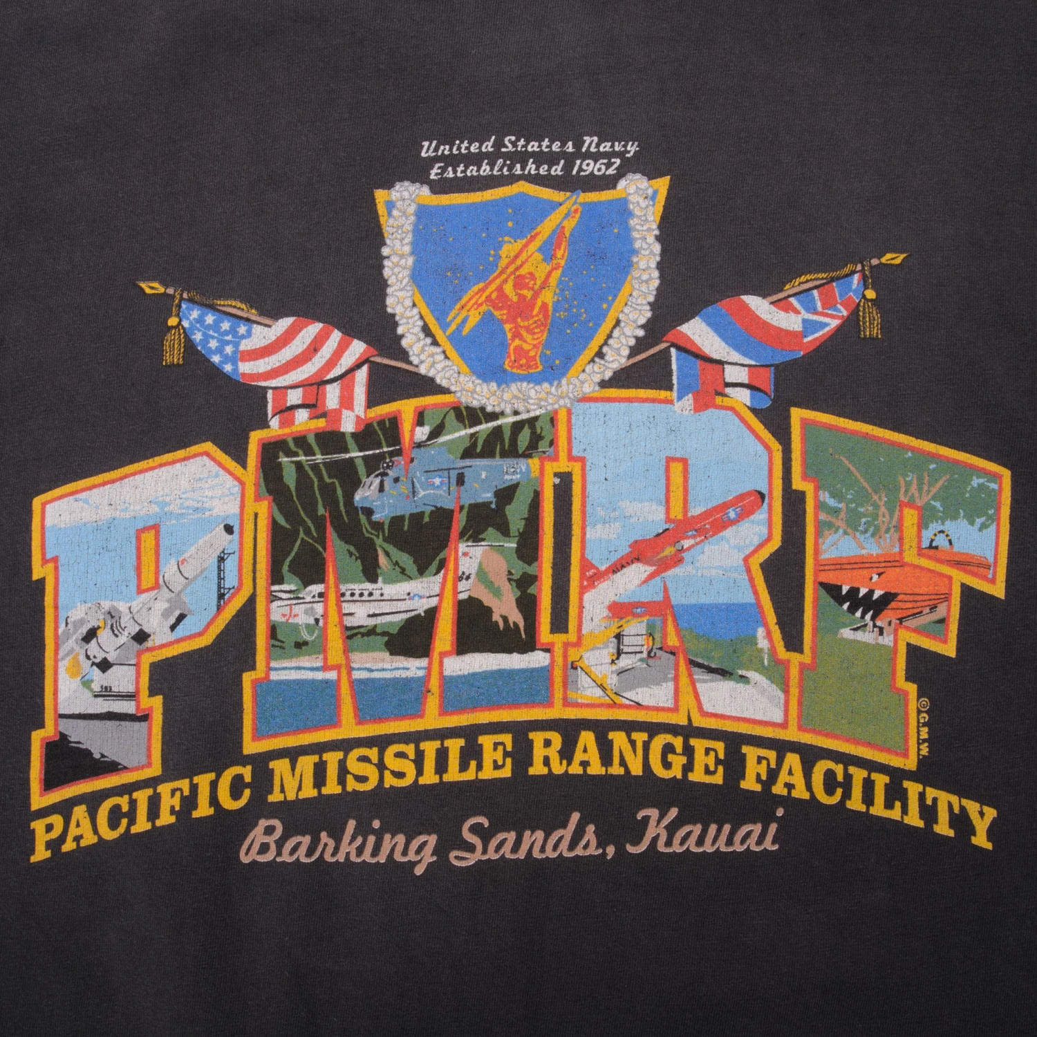 VINTAGE USN HAWAII TEE SHIRT 1990S SIZE XL MADE IN USA(Vintage Usn Hawaii Tee Shirt 1990s Size Xl Made In Usa) 5 VINTAGE USN HAWAII TEE SHIRT 1990S SIZE XL MADE IN USA(Vintage Usn Hawaii Tee Shirt 1990s Size Xl Made In Usa) - Image 5