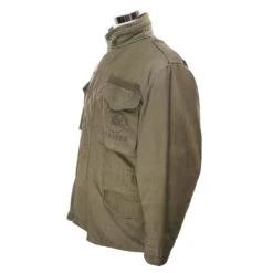 VINTAGE US NAVY SEABEES M-1965 M65 1985 FIELD JACKET STENCIL SIZE MEDIUM REG(Copy Of Vintage Us Army M 1965 M65 1984 Field Jacket Size Medium Regular)