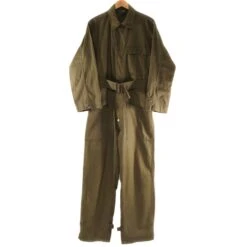 VINTAGE US ARMY COVERALL HBT OD SUIT 1948 SIZE SMALL(Vintage Us Army Coverall Hbt Suit 1948 Size Small)
