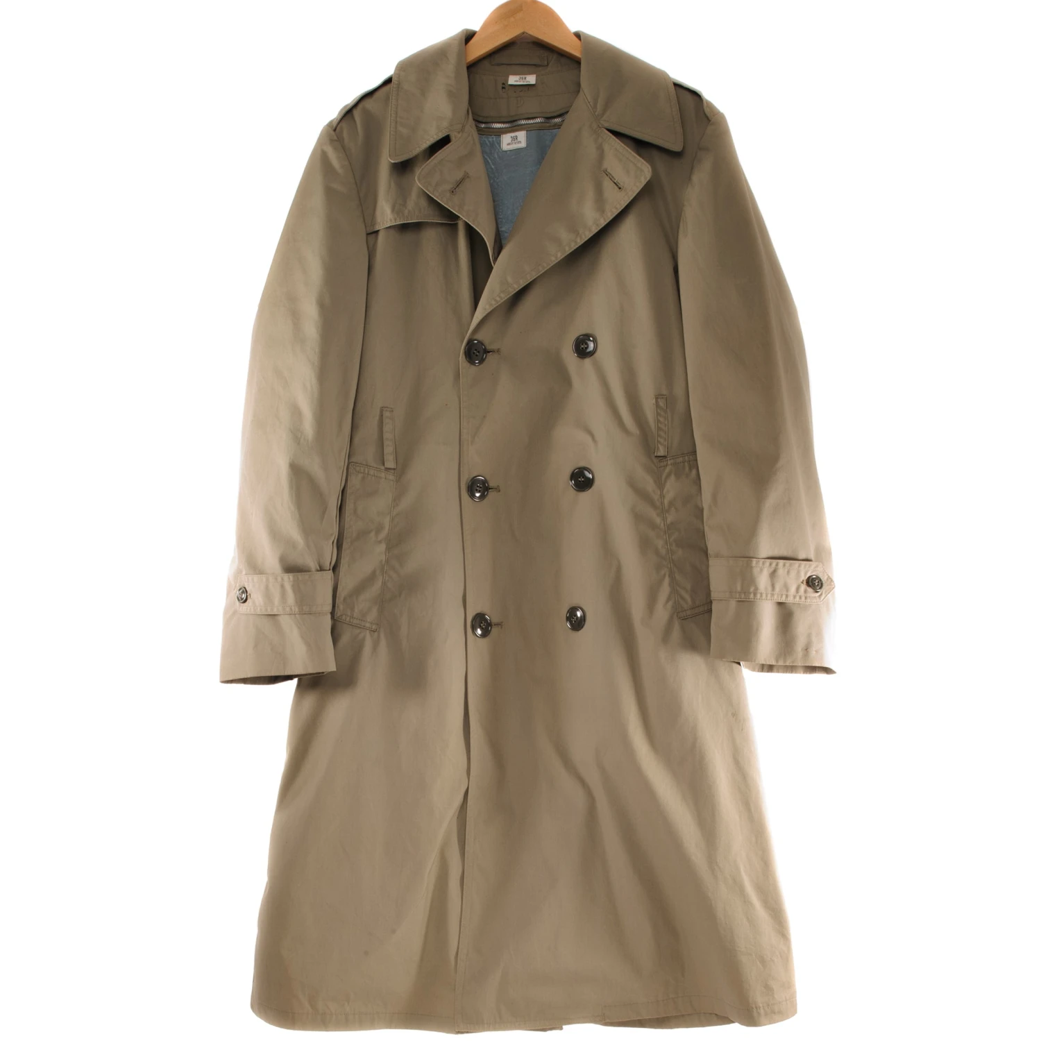 VINTAGE US ARMY ALL WEATHER TRENCH COAT 1986 SIZE 36 R(Vintage Us Army All Weather Trench Coat 1986 Size 36 R) 1 VINTAGE US ARMY ALL WEATHER TRENCH COAT 1986 SIZE 36 R(Vintage Us Army All Weather Trench Coat 1986 Size 36 R)