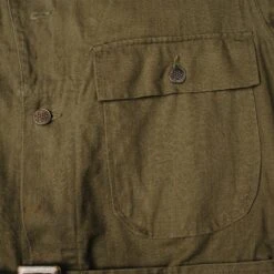 VINTAGE US ARMY COVERALL HBT OD SUIT 1948 SIZE SMALL(Vintage Us Army Coverall Hbt Suit 1948 Size Small) -Rare Gear USA Shop DSC 8115 1