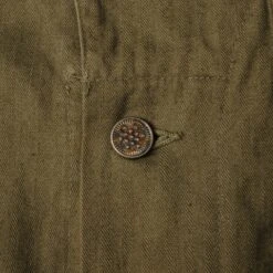 VINTAGE US ARMY COVERALL HBT OD SUIT 1948 SIZE SMALL(Vintage Us Army Coverall Hbt Suit 1948 Size Small) -Rare Gear USA Shop DSC 8117 1