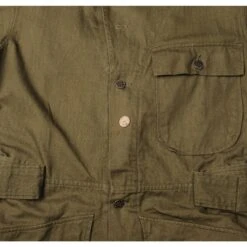 VINTAGE US ARMY COVERALL HBT OD SUIT 1948 SIZE SMALL(Vintage Us Army Coverall Hbt Suit 1948 Size Small) -Rare Gear USA Shop DSC 8137 1