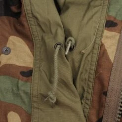 VINTAGE US ARMY M65 WOODLAND CAMO FIELD JACKET 1991 SIZE XS SHORT(Vintage Us Army M65 Woodland Camo Field Jacket 1991 Size Xs Short) -Rare Gear USA Shop DSC 8323