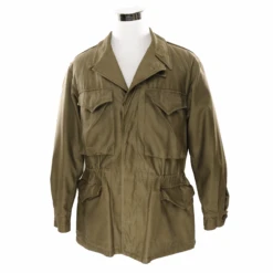 VINTAGE US ARMY M-1943 M43 FIELD JACKET 1945 WW2 ERA SIZE 40R(Vintage Us Army M 1943 M43 Field Jacket 1945 Ww2 Era Size 40r)