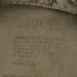 VINTAGE US ARMY PULLOVER MOUNTAIN PARKA FIELD COTTON 1948 MEDIUM(Vintage Us Army Pullover Parka Field Cotton 1948 Size Medium) -Rare Gear USA Shop DSC 8407