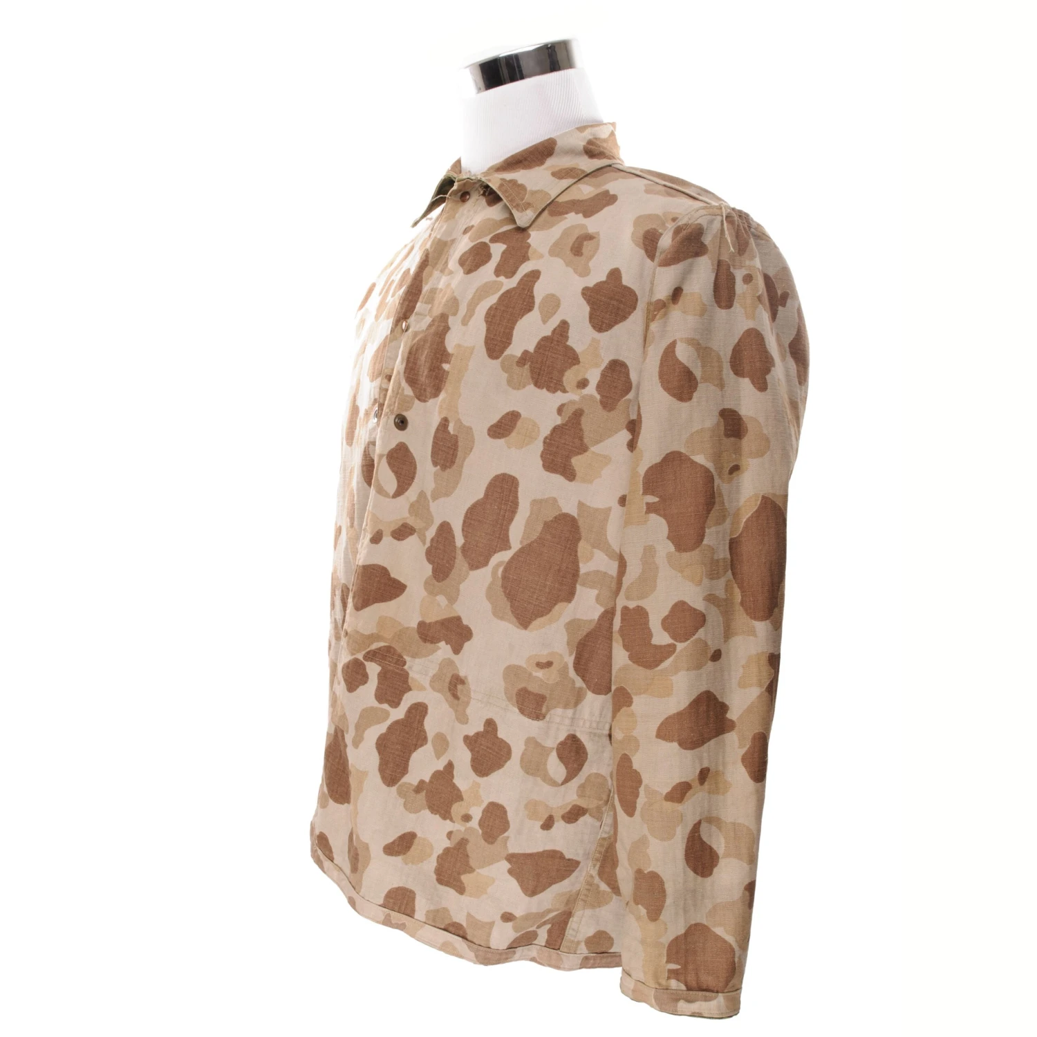 VINTAGE USMC HBT FROGSKIN REVERSIBLE CAMOUFLAGE UTILITY JACKET WW2 ERA SIZE XL(Vintage Usmc Frogskin Reversible Camouflage Utility Jacket Ww2 Era) 15 VINTAGE USMC HBT FROGSKIN REVERSIBLE CAMOUFLAGE UTILITY JACKET WW2 ERA SIZE XL(Vintage Usmc Frogskin Reversible Camouflage Utility Jacket Ww2 Era) - Image 15