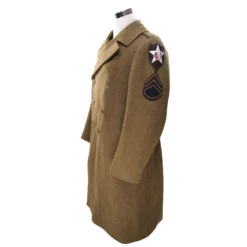 VINTAGE US ARMY M-1939 OVERCOAT WOOL COAT 2ND DIVISION PATCH 1942 WW2 SIZE 36R(Vintage Us Army M 1939 Overcoat Wool Coat 2nd Division Patch 1942 Ww2 Size 36r)