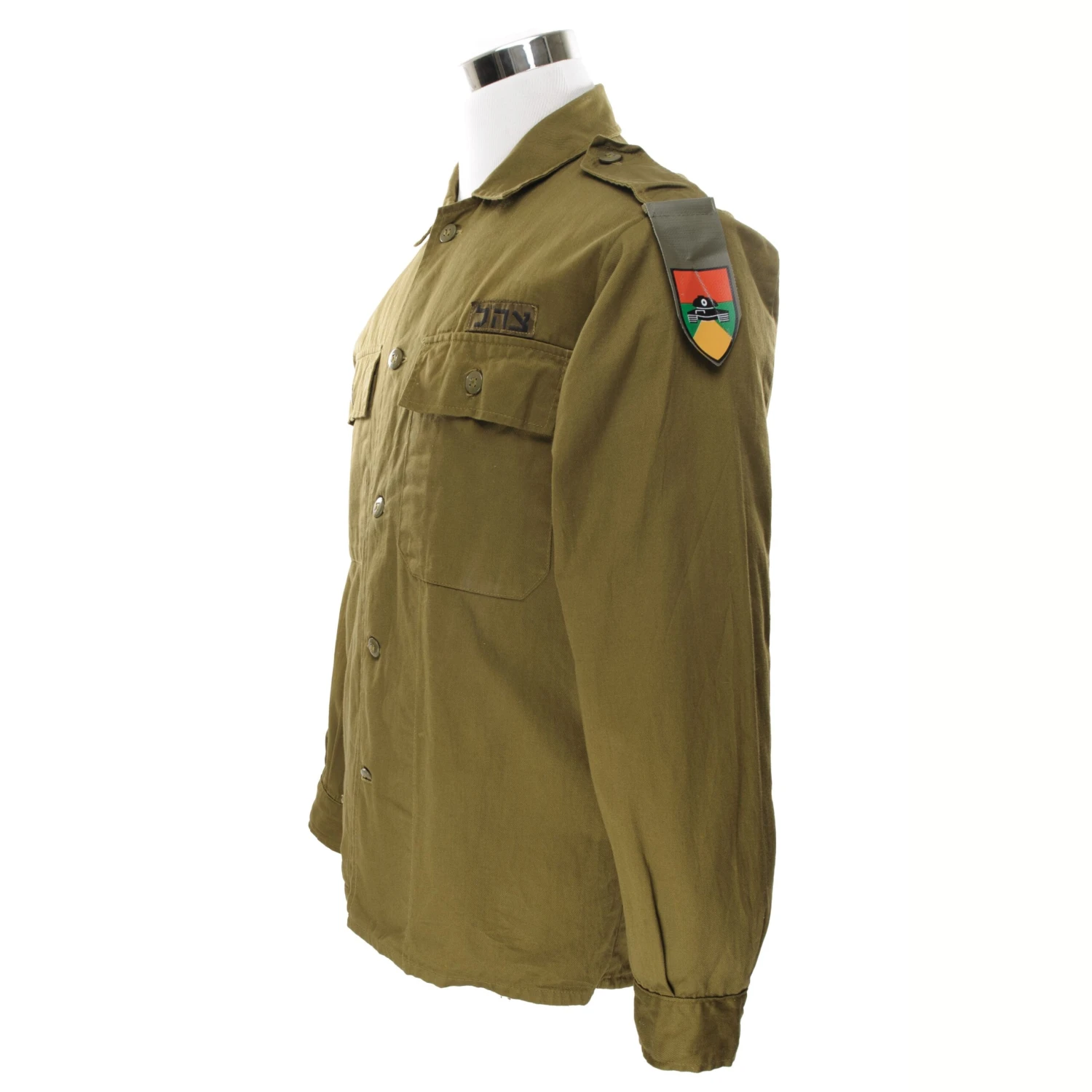 VINTAGE IDF TSAHAL ISRAEL DEFENCE FORCES UTILITY SHIRT W PATCH 2004 SIZE MEDIUM(Vintage Israel Defence Forces Utility Shirt With Patch 2004 Size Medium) 1 VINTAGE IDF TSAHAL ISRAEL DEFENCE FORCES UTILITY SHIRT W PATCH 2004 SIZE MEDIUM(Vintage Israel Defence Forces Utility Shirt With Patch 2004 Size Medium)